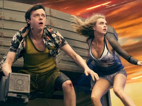 Dane DeHaan and Cara Delevingne in the sci-fi extravaganza 'Valerian and the City of a Thousand Planets.' (Vikram Gounassegarin-STX Entertainment)
