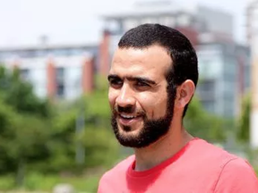 Former Guantanamo Bay prisoner Omar Khadr, 30, is seen in Mississauga on Thursday, July 6, 2017. (THE CANADIAN PRESS/PHOTO)