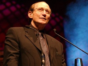 Kenny Shields accepted the induction of Streetheart into the Western Canadian Music Hall of Fame at the Western Canadian Music Awards ceremony at the Saskatchewan Centre of the Arts in Regina in September 2003. File photo.