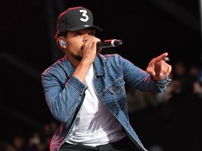 Chance the Rapper performs on stage during The Meadows Music & Arts Festival on October 2, 2016 in Queens, New York.(ANGELA WEISS/AFP/Getty Images)