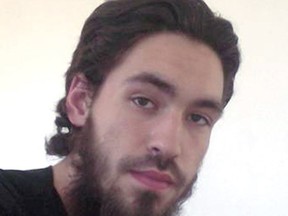 Damian Clairmont, 22, is a Calgary man who was killed fighting in Syria. (FACEBOOK)