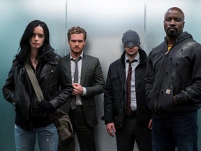 If they can stand one another long enough, the Defenders just might save New York City. (Courtesy of Netflix)