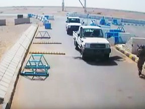 Security camera footage from Jordan.