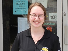 A new kid in town has joined the already stellar team at the Township of Huron-Kinloss.
Ceilidh Shaw is the new summer student at the Lucknow Tourism Office found inside the Lucknow Recreation Department. Keep up to date on all the summer events by following the Huron-Kinloss Facebook page or the website at www.huron-kinloss.com