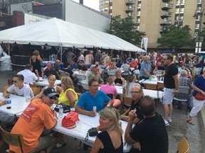 Thousands turned out for last year's Greekfest, which was held in downtown Sarnia, between Christina and Front Streets. 
Handout/Sarnia This Week