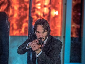 John Wick: Chapter 2 (2017). Directed by Chad Stahelski. Featuring: Keanu Reeves. (Supplied by WENN)