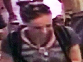 Kingston police are searching for the suspect of a wallet theft on July 7. Photo supplied by Kingston police