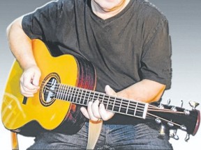 Murray Snelgrove plays at the Boar?s Head Pub in Stratford Friday night. (Special to Postmedia News)