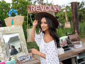 Shay Mitchell attends the REVOLVE Pop-Up launch party at The Surf Lodge on July 3, 2015 in Montauk, New York. (Photo by Matthew Eisman/Getty Images for REVOLVE)