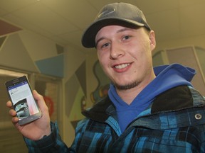 Vigilante Chase Karnes, a 21-year-old Saskatoon resident from Calgary, says he executed an alleged pedophile sting earlier this week as way to help better the community and protect children, but Saskatoon police say these types of investigations should be left to police. (Morgan Modjeski/The Saskatoon StarPhoenix)