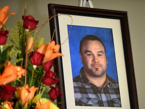A celebration of life for Tim Hague, the boxer that died after a fight, was held at the Boyle Community Centre, June 26, 2017. (Ed Kaiser/Postmedia)