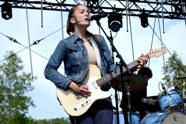 Margaret Glaspy performs during the first day of the Wayhome Music & Arts Festival at Burl's Creek in Oro-Medonte, Friday, July 28, 2017. Patrick Bales/Postmedia Network