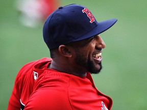 New Red Sox veteran Eduardo Nunez won't get the everyday ABs he did in San Fran right away, but that could change once crunch time arrives in the playoff chase. (AP)