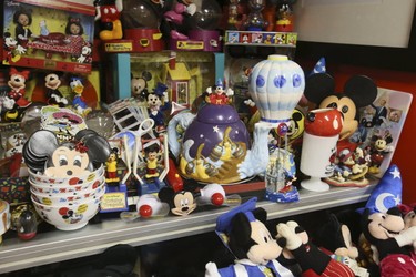Close to 10,000 Mickey Mouse items are on display in the home of Paul Bottos of Hamilton on July 25, 2017. (Veronica Henri/Toronto Sun)