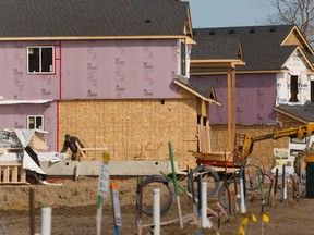 New single home construction continues in north London. (Free Press file photo)