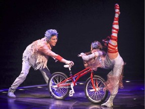 Cirque Du Soliel's new Volta is not your grandmother's circus, Sarah Hanlon says. POST MEDIA