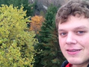 Eli Rapien took this selfie on the roof of a former church on a 10-acre property he and his parents purchased in Russeldale four years ago. The 21-year-old loved nature and history and enjoyed spending time at this location. SUBMITTED