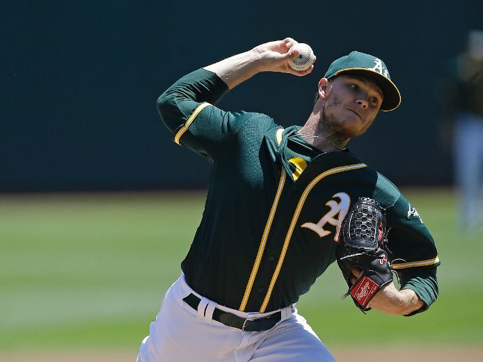 A's acquire three prospects for Sonny Gray