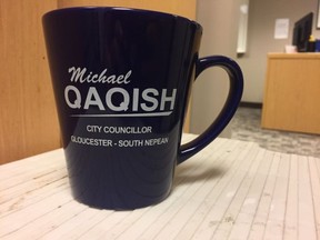 A sample of the personalized swag purchased by city councillors.