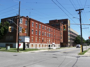 Sarnia City Council has approved a plan by a group of private developers for the old Sarnia General Hospital site, including demolishing the vacant and derelict building. The city is taking on debt to pay $5.4-million, as part of the agreement. (File photo)