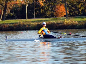 Hayley Chase, a sport and physical education student at Laurentian University, is a member of Team Ontario’s sculling group for the Canada Summer Games. Photo supplied.