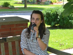 With the help of dietitian Jessica Hrgetic, KFL&A Public Health launched the Choose Water campaign, which started on July 15, encouraging parents to skip the sugary drinks and offer water to their children instead. (Megan Glover/For the Whig-Standard)