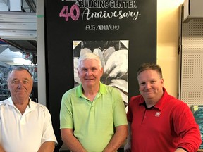 Duncan Allan, Clarke Shanks and Greg Shanks have all been at the helm of Allan’s Home Hardware Building Centre while serving the Cochrane residents for over 40 years.