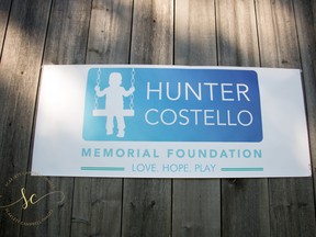 There were a total of 20 teams that participated in the Hunter Costello Memorial Foundation Golf Tournament. The tournament raised $10, 000 for the charity to use to provide the proceeds to families with ill or injured children in Huron County. (Photo courtesy of Scarlett Campbell Images).