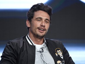 Actor/executive producer James Franco participates in "The Deuce" panel during the HBO Television Critics Association Summer Press Tour at the Beverly Hilton on Wednesday, July 26, 2017, in Beverly Hills, Calif. (Photo by Chris Pizzello/Invision/AP)