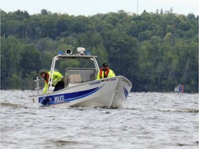 Ottawa police marine unit.