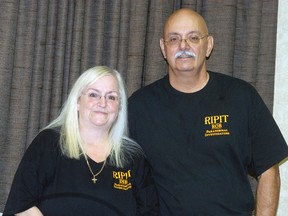 Rob and Deb Simpson have their own paranormal organization called RoDe's Investigative Paranormal Insight Team (RIPIT). The Wallaceburg couple held a paranormal seminar at the Wallaceburg Museum on Saturday, July 29.