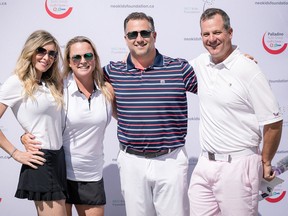 Photo supplied
Melissa Palladino, Colleen Kutchaw, Vince Palladino and Todd Crowder made up the Palladino team for the Golf Classic.