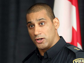 Uday Jaswal is a former Ottawa cop who's talked about as a future chief here. He's now the Deputy Chief of the Durham Regional Police where he's dealing with the case of Dafonte Miller. This could be a career-defining moment for Jaswal. (Julie Oliver, Postmedia)