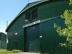 The hangars from Camp Rathburn were moved to the Lennox Agricultural Society Fairgrounds in Napanee in 1919, and are still used annually for the Napanee Fair. (CHRISTINE PEETS/POSTMEDIA NETWORK )