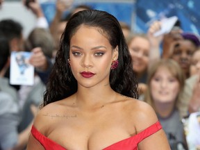 Rihanna attends the 'Valerian And The City Of A Thousand Planets' European Premiere at Cineworld Leicester Square on July 24, 2017 in London, England. (Tim P. Whitby/Getty Images)