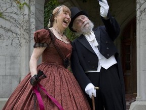 Cathy Stephens and her husband William will attend the Confederation Ball at Fanshawe Pioneer Village on Saturday. Cathy Stephens will teach the steps earlier in the day and call the dances at the ball, so even people with zero experience can participate. (DEREK RUTTAN, The London Free Press)