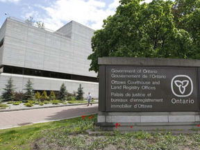 Ottawa Court House. JEAN LEVAC / OTTAWA CITIZEN