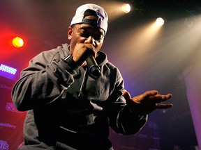 Rapper Prodigy performs during the 2012 Rock the Bells Festival press conference and Fan Appreciation Party on at Santos Party House on June 13, 2012 in New York City.  (Mike Lawrie/Getty Images File Photo)