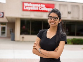 Loyalist College photo
Simranpreet Kaur moved to Belleville from Punjab, India to study biotechnology at Loyalist College.