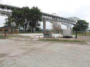 Point Edward's splash pad should be operational by month's end. (NEIL BOWEN/Sarnia Observer)