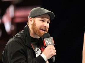 World Wrestling Entertainment superstar and Montreal-born Syrian Sami Zayn. (Courtesy of World Wrestling Entertainment)