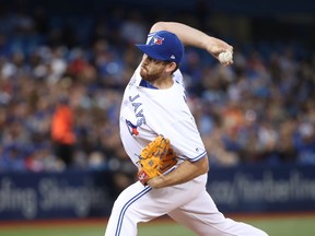 Pitcher Joe Biagini will finish out the year in Buffalo. (Getty Images)