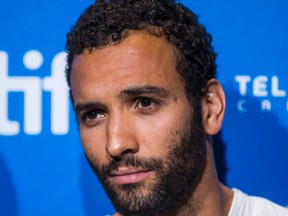 Actor Marwan Kenzari at the photo-op before the TIFF press conference for the movie - The Promise during the Toronto International Film Festival at the TIFF Lightbox in Toronto, Ont. on Monday September 12, 2016. (Ernest Doroszuk/Postmedia Network )