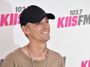 Aaron Carter attends 102.7 KIIS FM's 2017 Wango Tango at StubHub Center on May 13, 2017 in Carson, California. (Photo by Frazer Harrison/Getty Images)