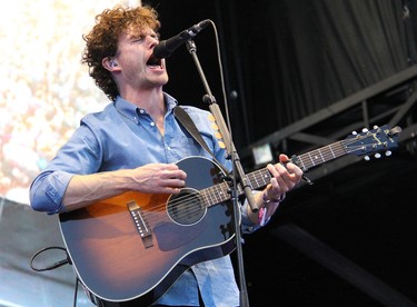 Vance Joy performs at the Osheaga Music and Arts Festival in Montreal on Sunday, August 6, 2017. (Photo: John Williams, Special to Postmedia Network)