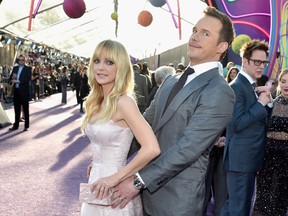 Actor Anna Faris (L) and Chris Pratt at the premiere of Disney and Marvel's "Guardians Of The Galaxy Vol. 2" at Dolby Theatre on April 19, 2017 in Hollywood, California. (Photo by Frazer Harrison/Getty Images)
