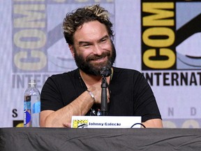 Johnny Galecki attends “The Big Bang Theory” panel at Comic-Con International on Friday, July 21, 2017, in San Diego. (Al Powers/Invision/AP)
