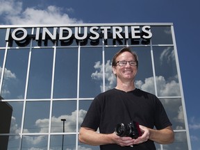 IO Industries Inc. president Andrew Sharpe is happy to have landed a contract with Microsoft which could lead to a potential $17-million market. His company manufactures high-definition cameras that can be used to create holograms, widely considered to be cutting-edge technology.  (Derek Ruttan/The London Free Press)