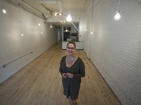 Erin Dunham plans to transform the former Ritual Cafe into a restaurant and cocktail bar. Her partner is Matthew Kershaw, with whom she has opened six restaurants in Hamilton and Burlington, and a boutique hotel in Paris. They hope to be operating the London spot by October. (DEREK RUTTAN, The London Free Press)