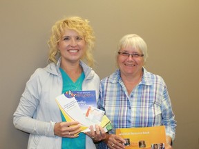 The Sarnia-Lambton Suicide Prevention Committee's Cathy Butler and Sharon Berry Ross will be holding a free and open to the public safeTALK training program at St. Clair Child & Youth Services on Aug. 21. The program is designed to help people identify those with thoughts of suicide and connect them with suicide first aid resources. 
CARL HNATYSHYN/SARNIA THIS WEEK